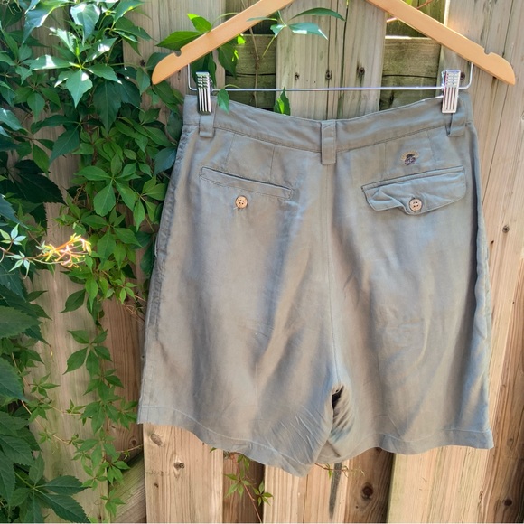 100% Silk Vintage Mid-Length Shorts - Picture 2 of 5